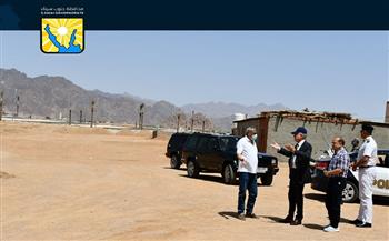 محافظ جنوب سيناء يتابع الأعمال الجارية بعدد من المشروعات بمدينة شرم الشيخ