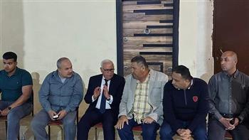 محافظ بورسعيد يقدم واجب العزاء لأسرة شهيد الوطن المجند «أسامة عبد الرحمن»