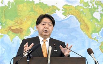 وزير خارجية اليابان يدين العملية العسكرية الروسية في أوكرانيا