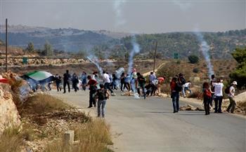 اندلاع مواجهات عنيفة مع الاحتلال الإسرائيلي في بلدة الخضر الفلسطينية