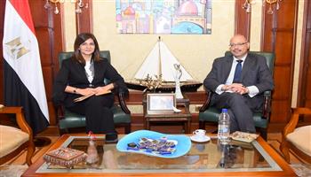 وزيرة الهجرة تلتقي هاني دميان لمناقشة الاستعدادات لمؤتمر «مصر تستطيع» 