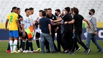 قرارات من الفيفا بشأن غرامة منتخبيّ البرازيل والأرجنتين وإعادة المباراة 