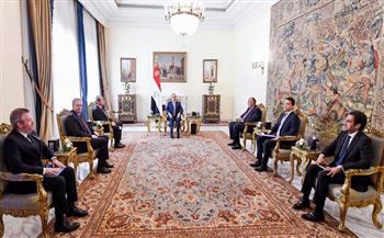 الرئيس السيسي يشدد على موقف مصر الثابت بشأن قواعد ملء وتشغيل سد النهضة
