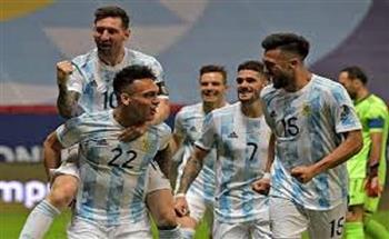 الأرجنتين تتقدم على إيطاليا بثنائية في الشوط الأول بكأس سوبر الأبطال