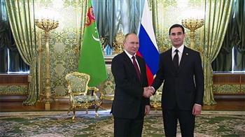 بوتين يستقبل رئيس تركمانستان الجديد في أول زيارة خارجية له منذ انتخابه