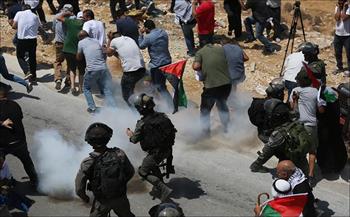 اندلاع مواجهات مع الاحتلال الإسرائيلي وسط الخليل