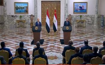 الرئيس السيسي : يجب تضافر الجهود الدولية لمنع تهديدات خزان صافر النفطي باليمن