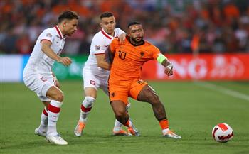 هولندا تتعادل مع بولندا في دوري الأمم الأوروبية