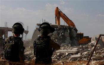 قوات الاحتلال تهدم منزلا قيد الانشاء جنوب أريحا