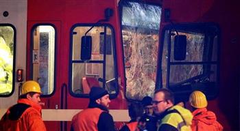 إصابة 22 شخصًا جراء تصادم قطارين في شمال شرق إسبانيا