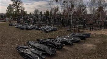 العثور على مقبرة تحتوي على 7 جثث في كييف