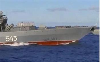 3 طرادات تابعة لأسطول المحيط الهادئ الروسي تدمر قاذفات معادية افتراضية