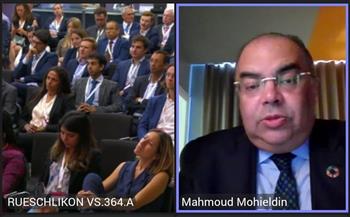محمود محيي الدين: دعم إجراءات التكيف تفتح نوافذ جديد متعلقة بالمجال التأميني