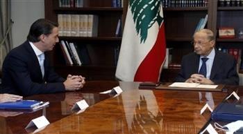 الرئيس اللبناني يقدم ردا على المقترح الأمريكي بشأن ترسيم الحدود البحرية مع إسرائيل