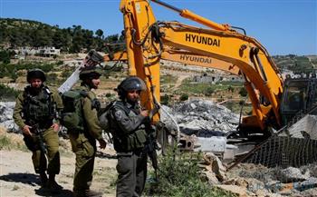 الاحتلال الإسرائيلي يخطر بإخلاء أرض غرب بيت لحم