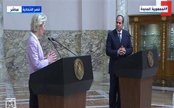 رئيسة المفوضية الأوروبية : مصر شريك نثق به في نقل الغاز الطبيعي