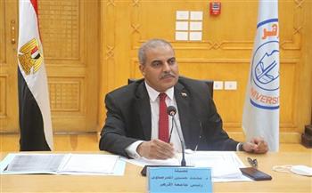 رئيس جامعة الأزهر يتفقد لجان امتحانات كلية الدراسات الإسلامية والعربية للبنين بدمياط