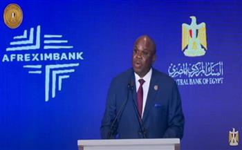 رئيس بنك التصدير والاستيراد الإفريقي يهنئ الرئيس على نجاحات الحكومة
