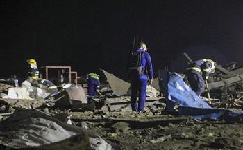 إصابة 8 أشخاص وفقدان 6 آخرين إثر انفجار مصنع بشمال غربي الصين