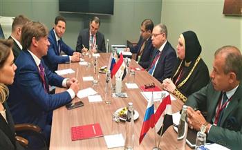 وزيرة الصناعة تعرض الفرص الاستثمارية في مصر أمام الشركات الروسية