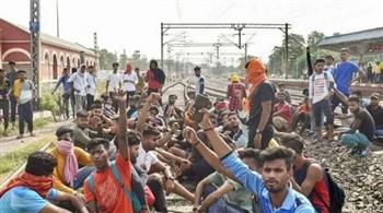 احتدام الاحتجاجات على نظام التجنيد الجديد في الهند