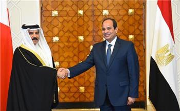 الرئيس السيسي يستقبل عاهل البحرين بـ شرم الشيخ 