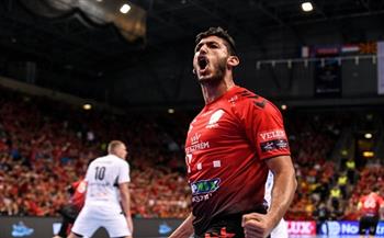 يحيى خالد يخسر في نصف نهائي دوري أبطال أوروبا لليد