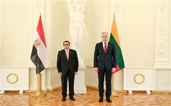 رئيس ليتوانيا يؤكد حرص بلاده على التعاون مع مصر في الأمن الغذائي والتغير المناخي 