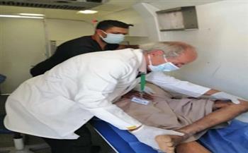 "صحة جنوب سيناء": الكشف على 582 مواطنا خلال قوافل طبية ضمن مبادرة "حياة كريمة"