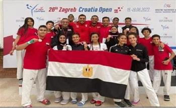 وزير الرياضة يشيد بإنجازات أبطال مصر في التايكوندو والسباحة والجمباز ببطولات العالم