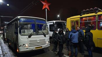 إجلاء أكثر من 18 ألف شخص من إقليم دونباس إلى روسيا خلال 24 ساعة