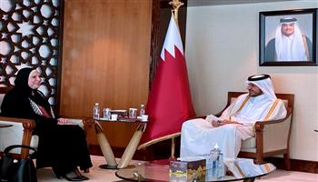 وزيرة التجارة تلتقي نظيرها القطري لبحث سبل تنمية وتطوير علاقات التعاون الاقتصادي