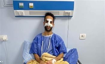 لاعب المصري يجري عملية جراحية في الأنف