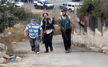 مستوطنون اسرائيليون يهاجمون قرية قريوت في جنوب نابلس