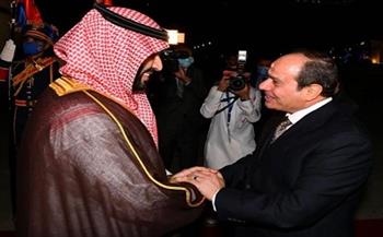 الرئيس السيسي يودع ولي العهد السعودي في ختام زيارته مصر (بث مباشر)