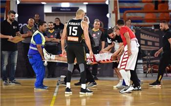اتحاد السلة يكشف تطورات إصابة مهاب ياسر أمام منتخب الأردن 