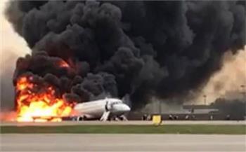 إصابة 3 ركاب جراء حريق طائرة في مطار ميامي الأمريكي