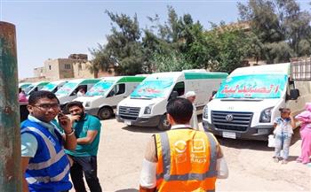 «حياة كريمة»: إطلاق 77 قافلة طبية بـ14 محافظة لأكثر من 53 ألف مستفيد