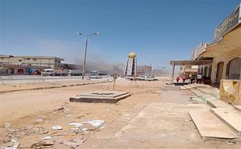 انفجار ماسورة غاز في مدينة الشيخ زويد دون إصابات (صورة)