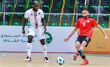 مصر تفوز على موريتانيا وتتأهل لمواجهة المغرب بالبطولة العربية للصالات