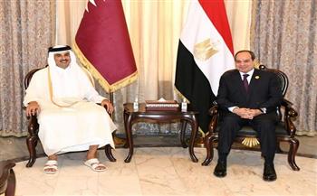 الأولى منذ 2015.. 6 محاور ترتكز عليها زيارة أمير قطر لمصر
