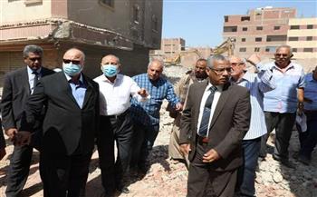 محافظ القاهرة يتفقد إزالات منطقة عزبة الإخلاص بالنزهة