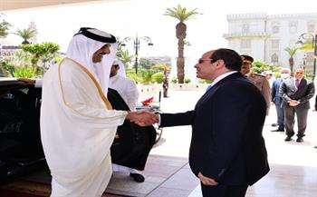 بث مباشر .. الرئيس السيسي يودع أمير قطر في ختام زيارته لمصر 