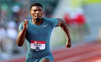 كيرلي يسجل أسرع زمن في سباق 100 متر لألعاب القوى بـ عام 2022