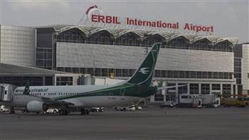 عاصفة ترابية تعلق الرحلات الجوية في مطار أربيل
