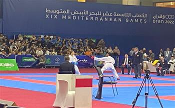 عبدالله ممدوح يتأهل لنهائي منافسات دورة ألعاب البحر المتوسط في الكاراتيه