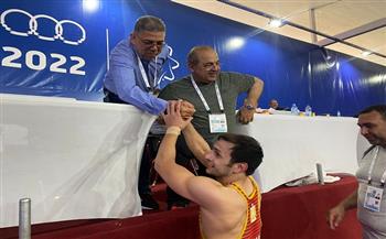 هيثم فهمي يحقق برونزية المصارعة الرومانية في دورة ألعاب البحر المتوسط 