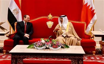 الرئيس السيسى لملك البحرين: وحدة الصف أقوى السبل لدرء المخاطر عن الوطن العربي