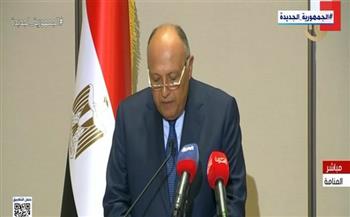 وزير الخارجية: المباحثات المصرية البحرينية توجت بتوقيع اتفاقيات تعاون