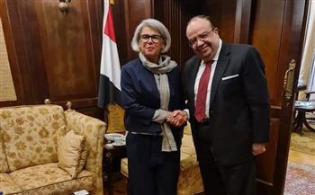 سفير مصر في الخرطوم يلتقي ممثلة الاتحاد الأوروبي للقرن الإفريقي